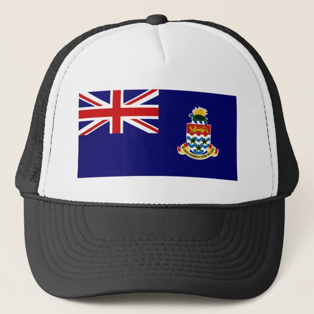 Cayman Islands Truckerkappe (Vorderseite)
