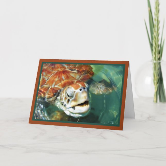 Cayman Turtle Karte (Vorderseite)