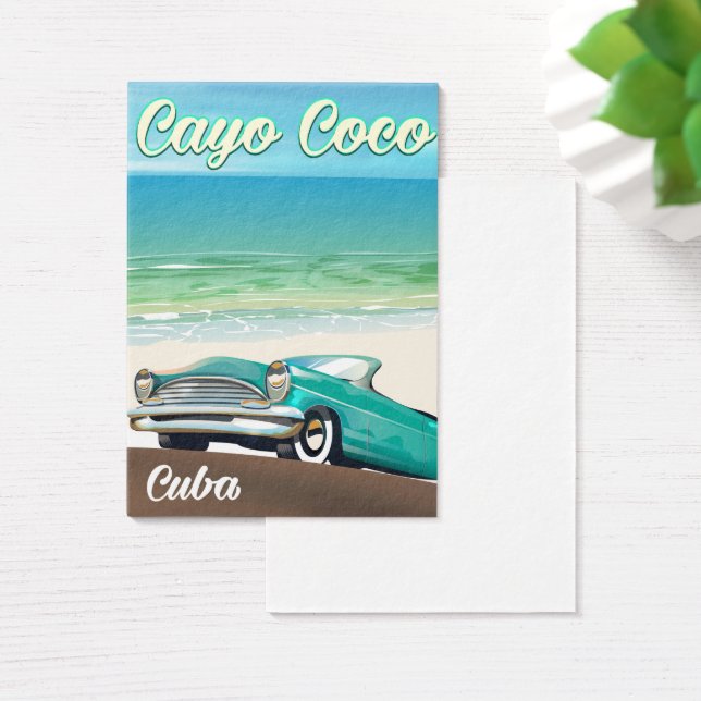 Cayo Coco Cuban Urlaubsplaner (Schreibtisch)