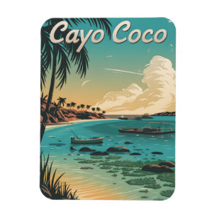Cayo Coco Kuba Vintage Magnet