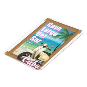 Cayo Largo del Sur Cuban Urlaubsplaner Magnet