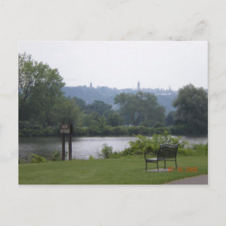 Cayuga Lake in Ithaca, New York Postkarte
