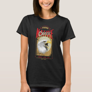 Cayuse Native American Eagle Spirit Vintag Honorar T-Shirt