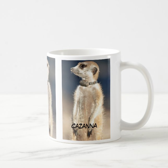 Cazanna meerkat Tasse (Rechts)