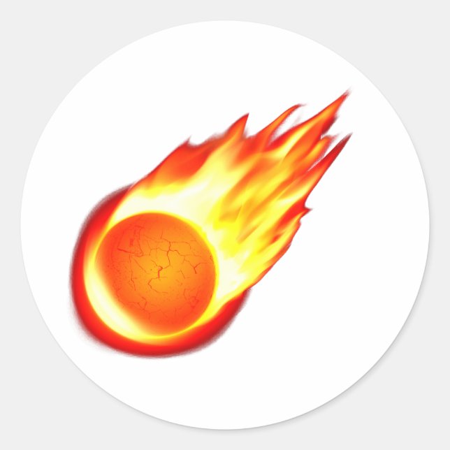 Cazgem Meteor Sticker (Vorderseite)