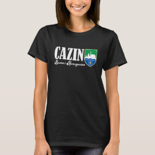 Cazin Bosnien Herzegowina Sarajevo Balkan Bosnier T-Shirt