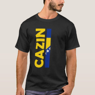 Cazin Bosnien Herzegowina Sarajevo Balkan Bosnier  T-Shirt