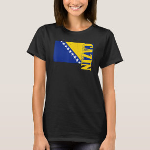 Cazin Bosnien Herzegowina Sarajevo Balkan Bosnier T-Shirt