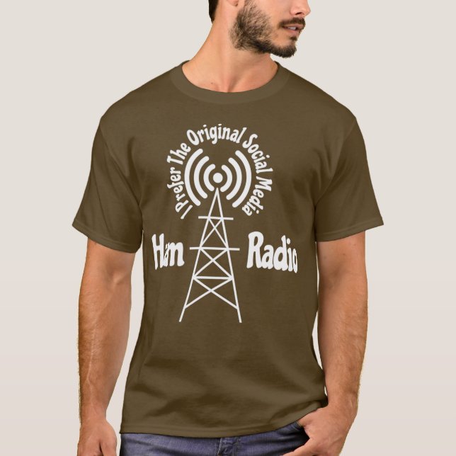 CB Radio Gift T-Shirt Prefer Original Social My (Vorderseite)