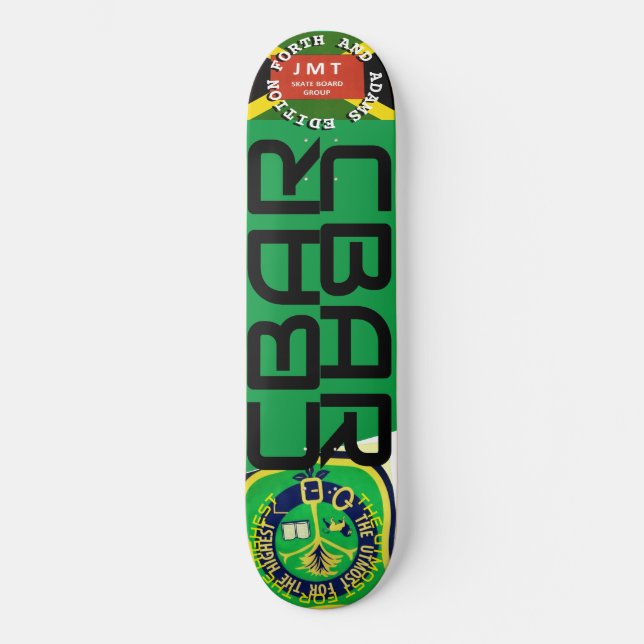 CBAR FORTH & ADAMS EDITION 8 Pont de Skateboard 1/ (Recto)