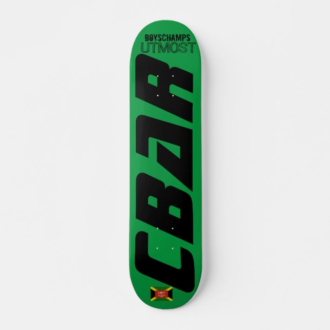CBAR UTMOST Skateboard, 7¾ Zoll Deck Skateboard (Vorne)