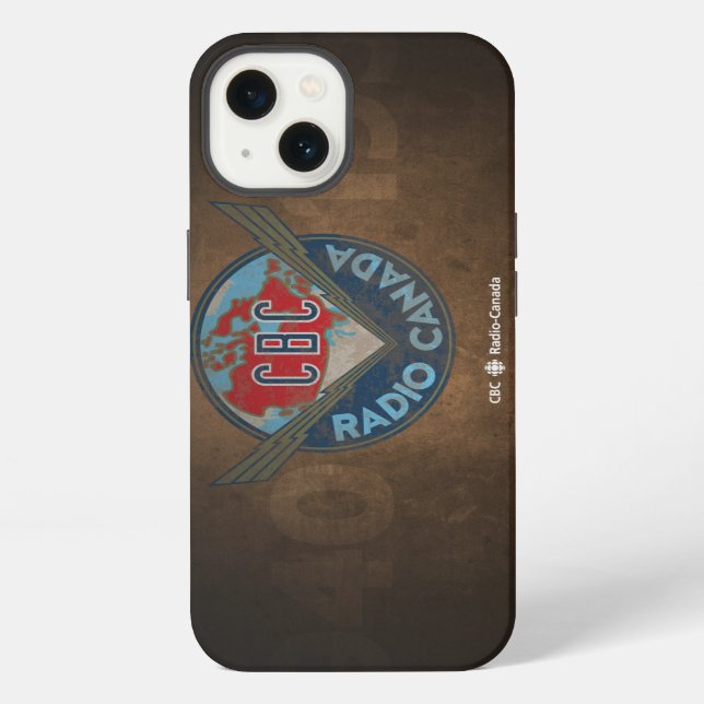 CBC 1940s Logo iPhone Hülle (Rückseite)
