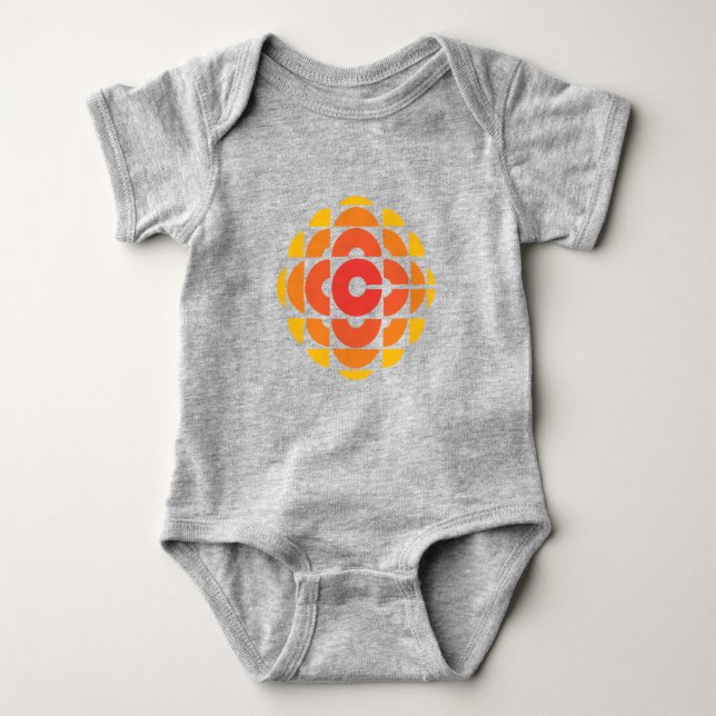 CBC 1974 Logo Baby Bodysuit Strampler (Vorderseite)