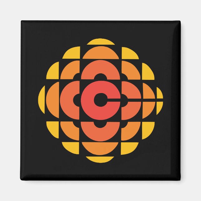 CBC 1974 Logo-Magnet Magnet (Vorne)