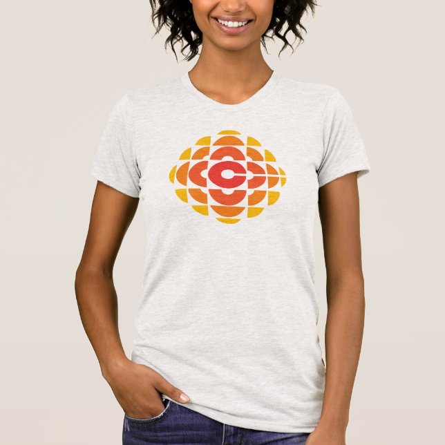 CBC 1974 Logos für Frauen in Fine Jersey T-Shirt (Vorderseite)
