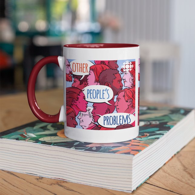 CBC Andere Probleme Tasse (Mug on table)