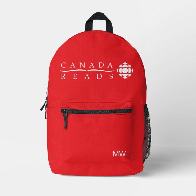CBC Canada Reads Bedruckter Rucksack (Vorderseite)