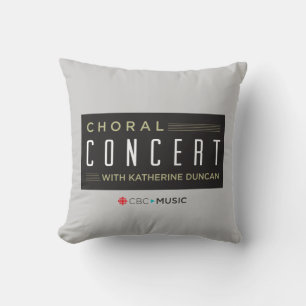 CBC Choral Concert Kissen