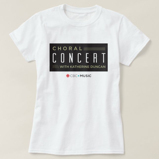 CBC Choral Concert T-Shirt (Design vorne)