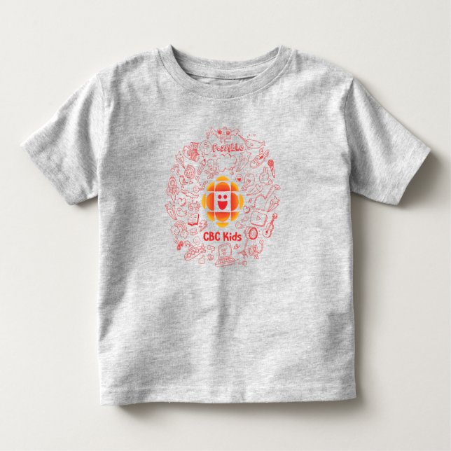 CBC Kids Doodle Kleinkind T-shirt (Vorderseite)