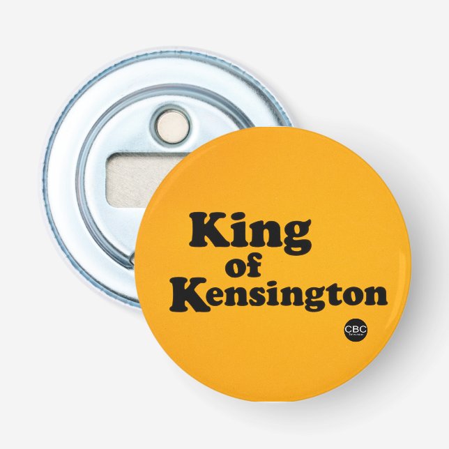 CBC King of Kensington Flaschenöffner (Vorderseite)
