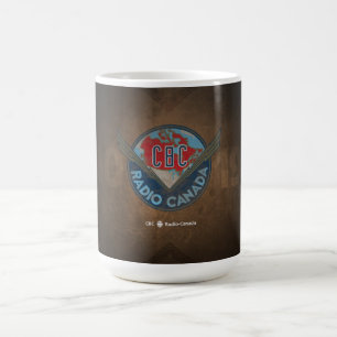 CBC-Logo der 40er Jahre Kaffeetasse