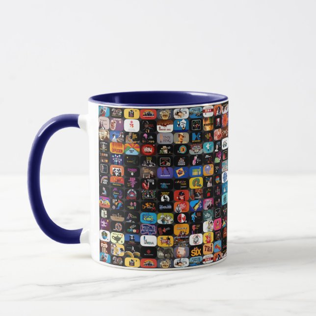 CBC-Logos und Grafikkombo Tasse (Links)