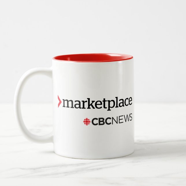 CBC Marketplace Zweifarbige Tasse (Links)