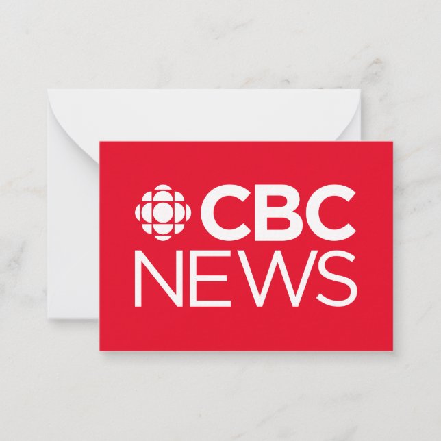 CBC News Mitteilungskarte (Vorderseite)