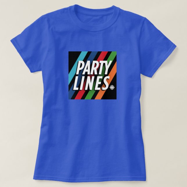 CBC Party Lines Women's T-Shirt (Design vorne)