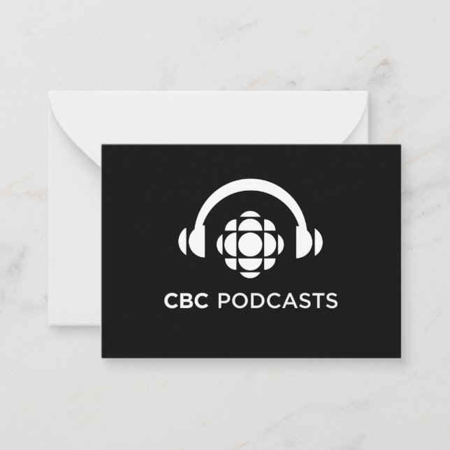 CBC Podcasts Mitteilungskarte (Vorderseite)
