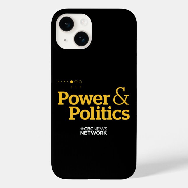 CBC Power & Politics-Fall Case-Mate iPhone 14 Hülle (Rückseite)