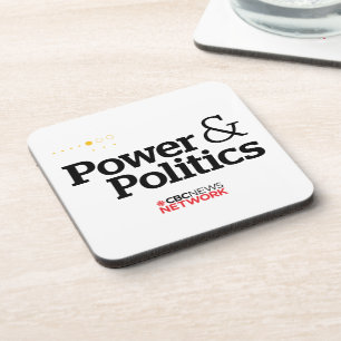 CBC Power & Politik - Set von 6 Untersetzer