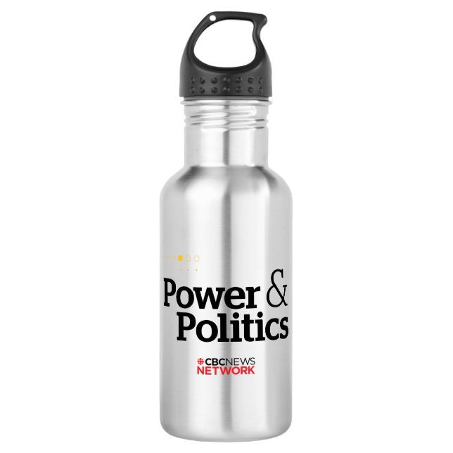 CBC Power & Politik Wasserflasche (Vorderseite)