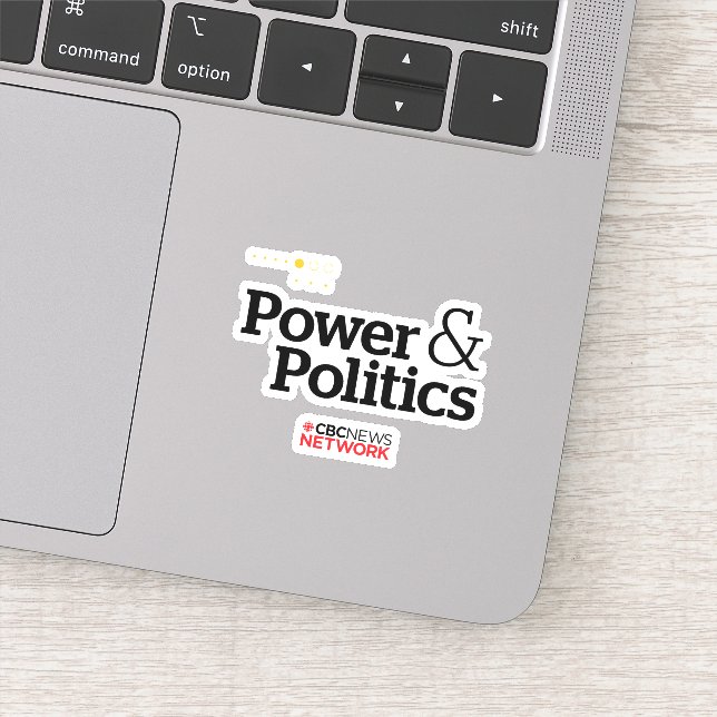 CBC-Power und -Politisierungsaufkleber Aufkleber (Detail)