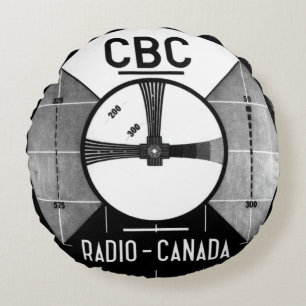 CBC-Prüfmuster Rundes Kissen