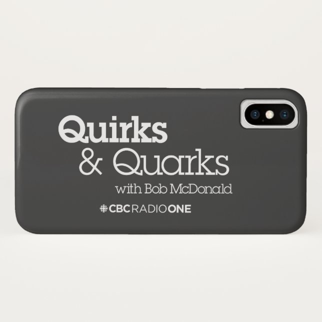 CBC Quirks & Quarks Case-Mate iPhone Hülle (Rückseite (Horizontal))