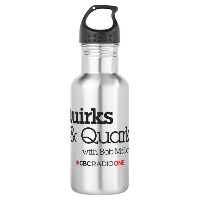 CBC Quirks & Quarks Edelstahlflasche (Vorderseite)