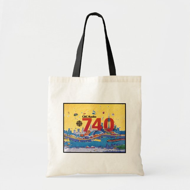 CBC Radio 740 - 1980 Promo-Grafik Tragetasche (Vorne)