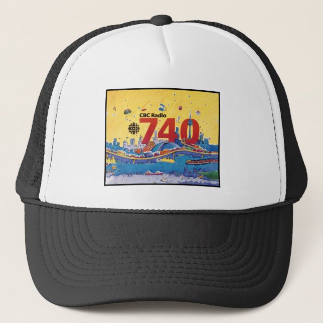 CBC Radio 740 - 1980 Promo-Grafik Truckerkappe (Vorderseite)