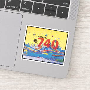 CBC Radio 740 Aufkleber