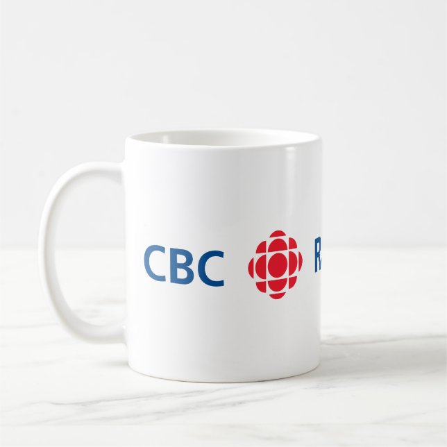CBC/Radio-Canada-Logo Kaffeetasse (Links)