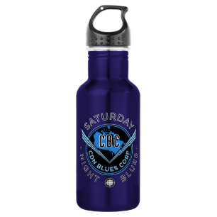 CBC Saturday Night Blues Edelstahlflasche