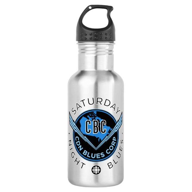 CBC Saturday Night Blues Trinkflasche (Vorderseite)