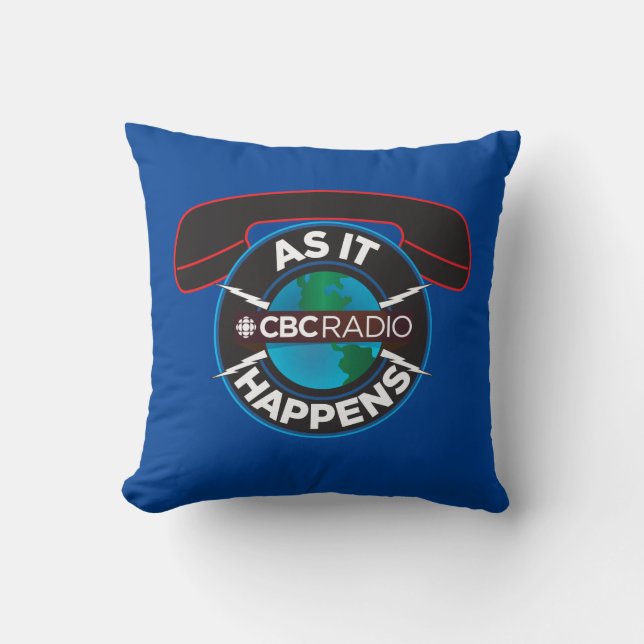 CBC so wie es passiert Kissen (Vorderseite)