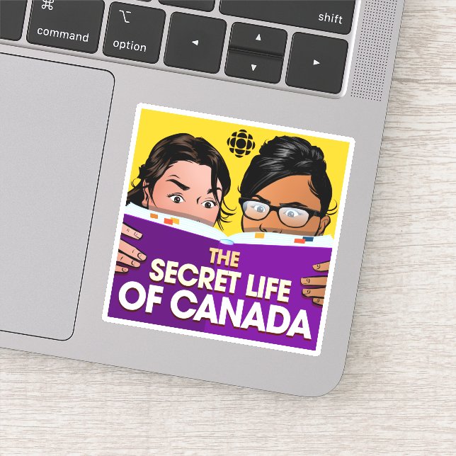 CBC The Secret Life of Canada Aufkleber (Detail)