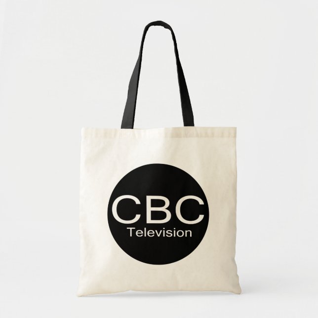 CBC TV Alt Logo Totbeutel Tragetasche (Vorne)