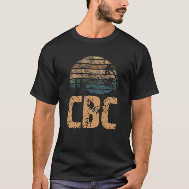 CBC Vintage Sunset Distressed T-Shirt (Vorderseite)