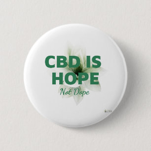 CBD ist Hoffnung Button