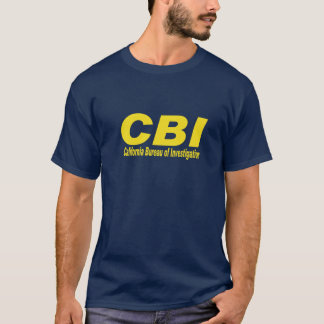 CBI (Kalifornien-Untersuchungsbehörde) T-Shirt